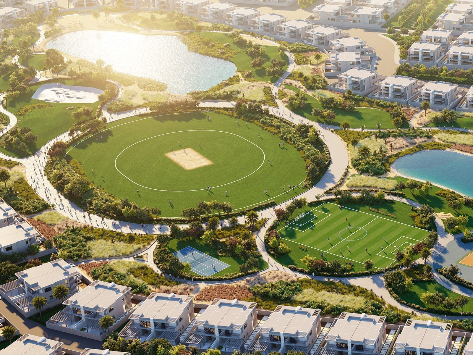 DAMAC Hills 2 — DAMAC's inland villa and townhouse master community off Al Qudra Road in Dubailand