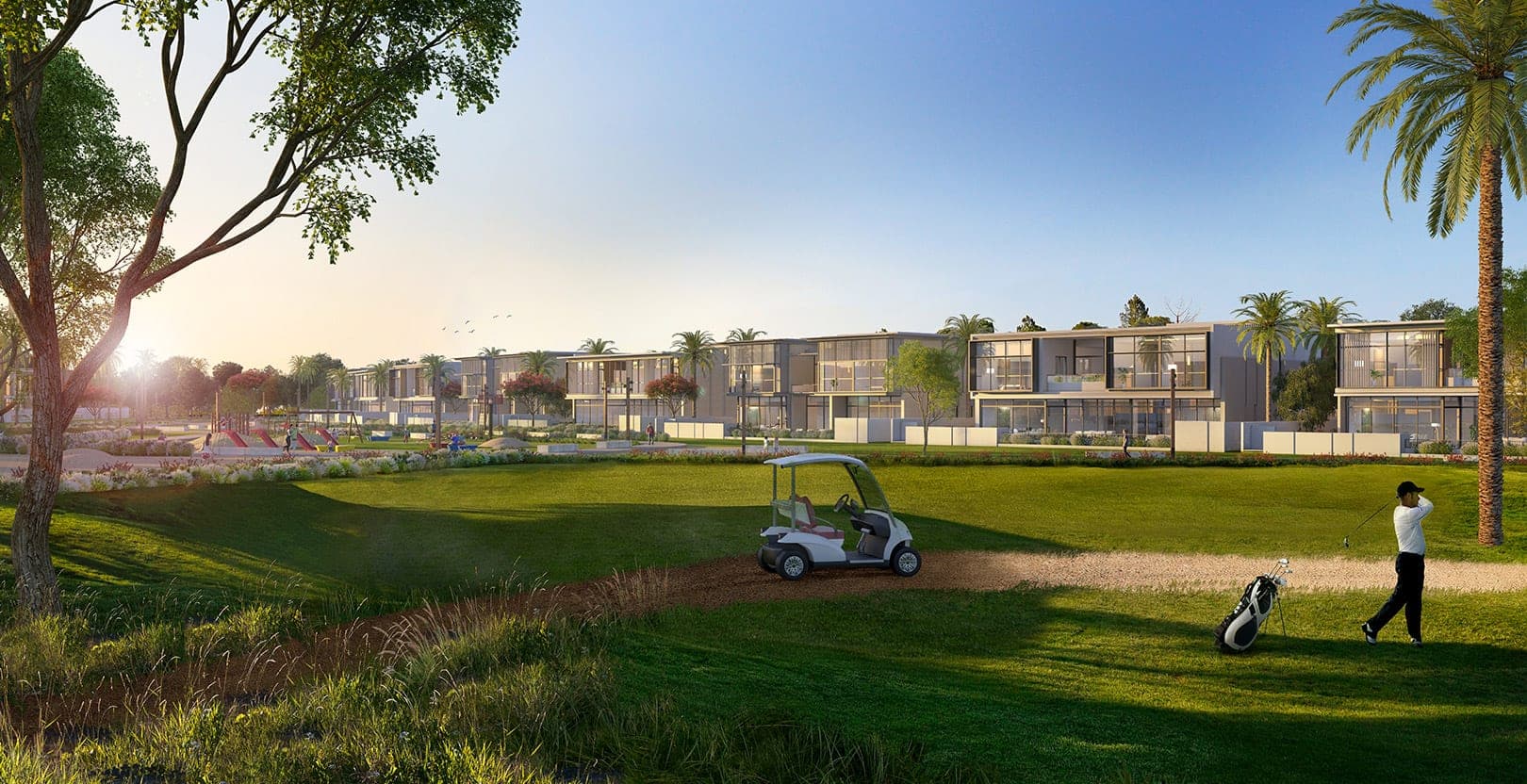 Dubai Hills Estate — Family villas, golf, central