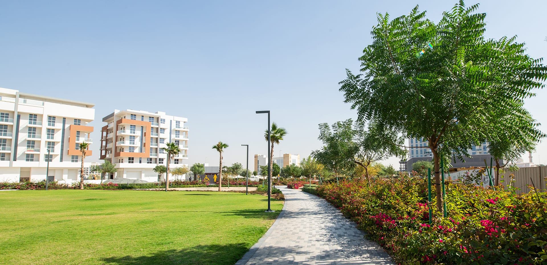 Majan — Dense mixed-use sub-community within Dubailand, with its own retail already trading