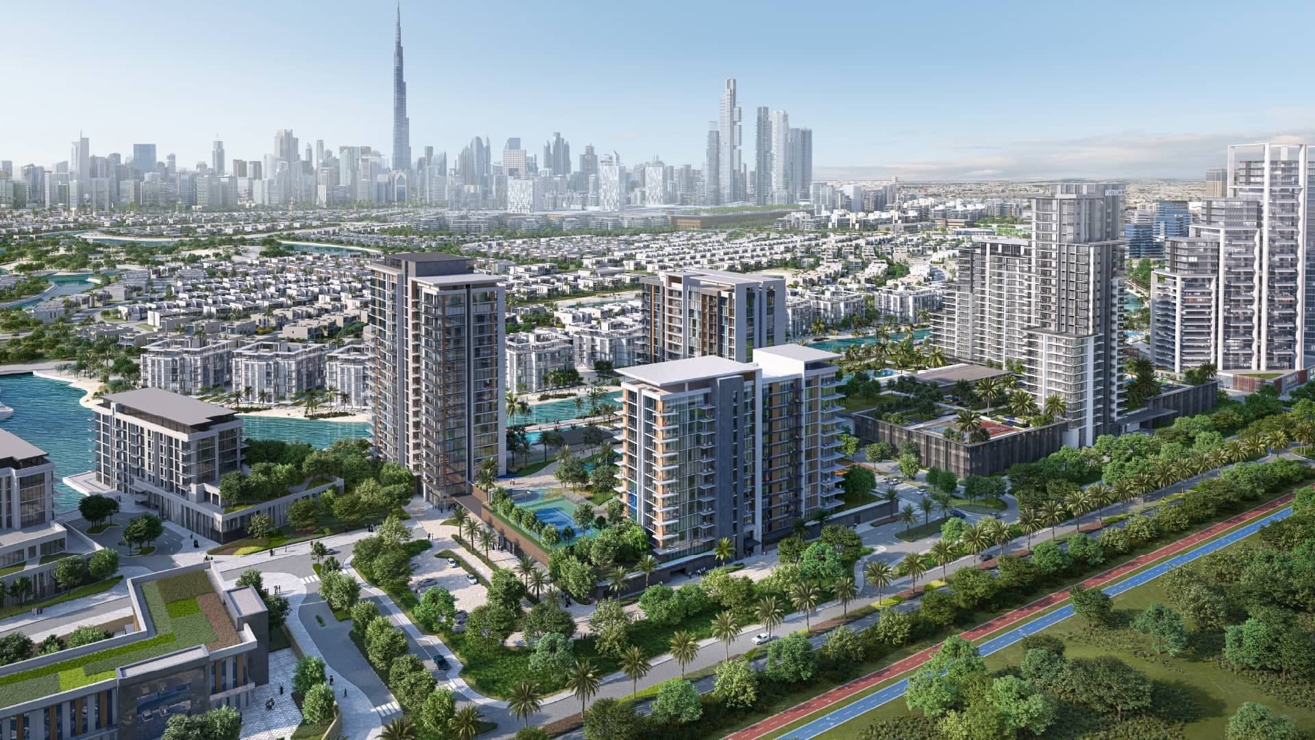 Mohammed Bin Rashid City — Large mixed-use master area between Downtown, Al Khail Road and Meydan, delivered district by district